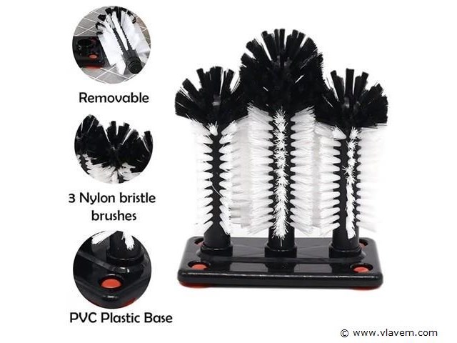 Glazen reiniger borstel - nieuw ongebruikt - afbeelding 1 van  2