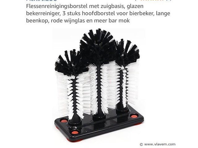 Glazen reiniger borstel - nieuw ongebruikt - afbeelding 2 van  2