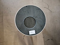 Glazen salontafel wit 50cm ø - afbeelding 2 van  3