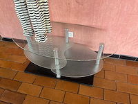 Glazen salontafel - afbeelding 1 van  1