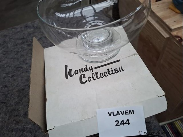Glazen schaal - afbeelding 2 van  2