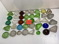 Glazen stoofvoeten 39 stuks - afbeelding 1 van  1