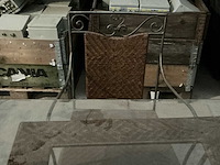 Glazen tafel met 6 stoelen - afbeelding 9 van  9