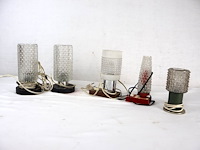 Glazen tafellamp (x5) - afbeelding 1 van  6