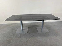 Glazen vergadertafel - conference table - afbeelding 3 van  8
