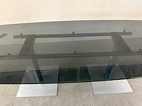 Glazen vergadertafel - conference table - afbeelding 4 van  7