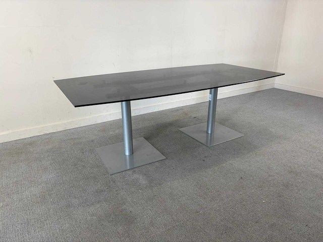 Glazen vergadertafel - conference table - afbeelding 6 van  6