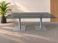 Glazen vergadertafel - conference table - afbeelding 1 van  8