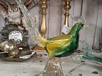 Glazen vogel - afbeelding 1 van  1