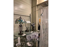Glazen wandmeubel (2x) met verlichting - afbeelding 4 van  5