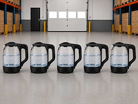 Glazen waterkoker (5x) - afbeelding 1 van  6