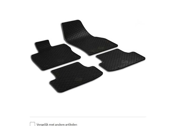 Gledring rubberen automatten volkswagen t-roc - afbeelding 1 van  1