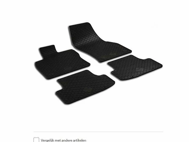 Gledring rubberen automatten volkswagen t-roc - afbeelding 1 van  1
