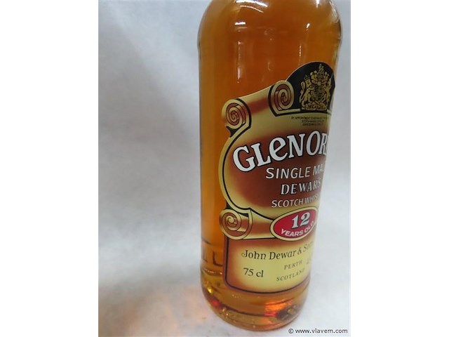 Glenordie single malt dewar's scotch whisky - afbeelding 4 van  7