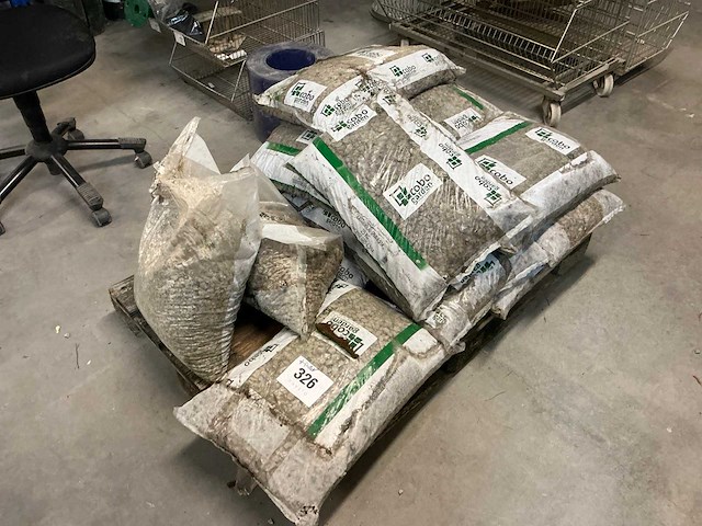 Gletsjer white/kalksteen grijs 20kg kiezelsteen 1,3m3 - afbeelding 5 van  6