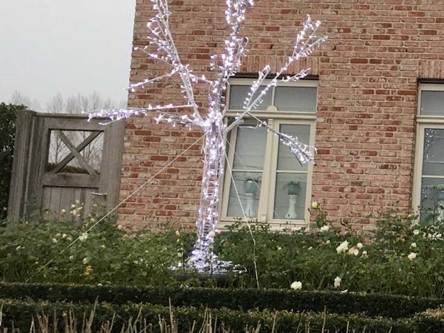 Global concept xma588 verlichte kerstboom outdoor - afbeelding 1 van  5