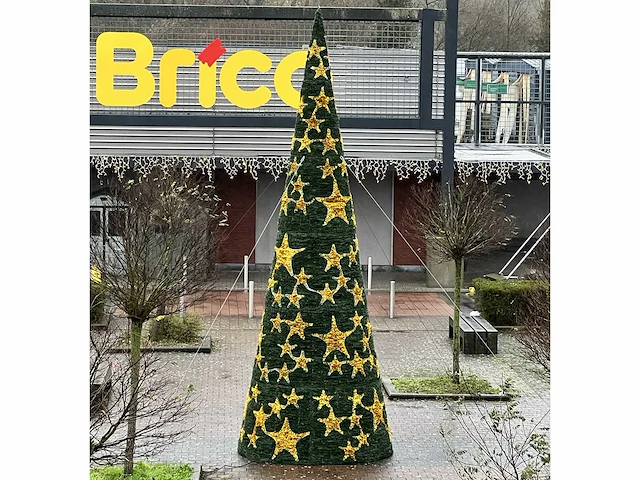 Globall concept - hollywood kerstboom 6m40 hoog - afbeelding 4 van  6
