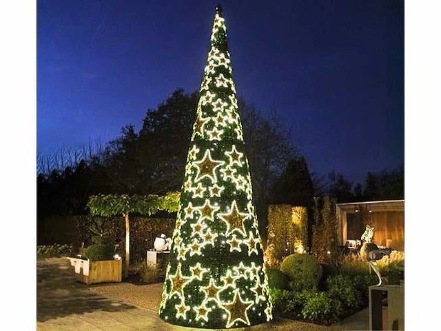 Globall concept - hollywood kerstboom 6m40 hoog - afbeelding 1 van  6
