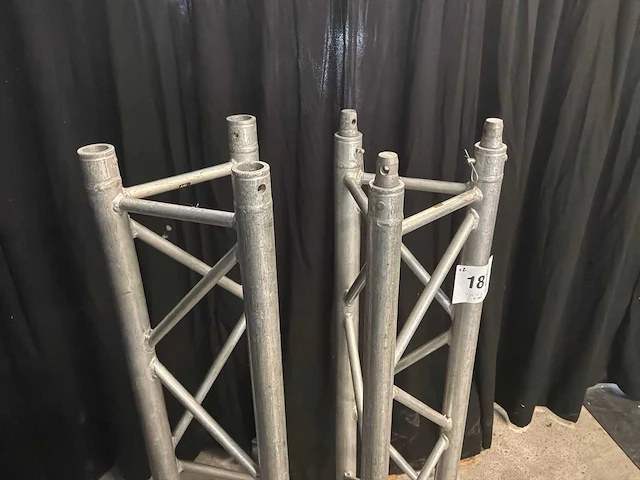 Globaltruss - aluminium truss (2x) - afbeelding 4 van  4