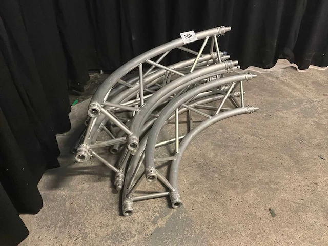Globaltruss - aluminium truss (4x) - afbeelding 4 van  4