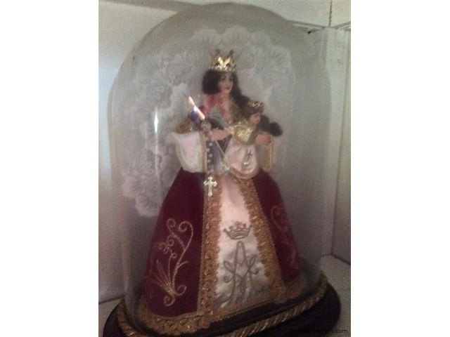 Globe met madonna - afbeelding 1 van  2