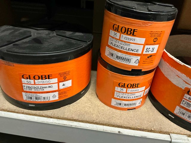 Globe pakken slijpschijven (49x) - afbeelding 4 van  12