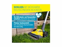 Gloria elektrische gazon- en kantenmaaier finecut 230volt - maaibreedte 25 cm – nauwkeurig, stil en licht - afbeelding 2 van  2