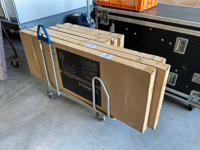 Glorious 223241 wit dj / werktafel - afbeelding 1 van  3