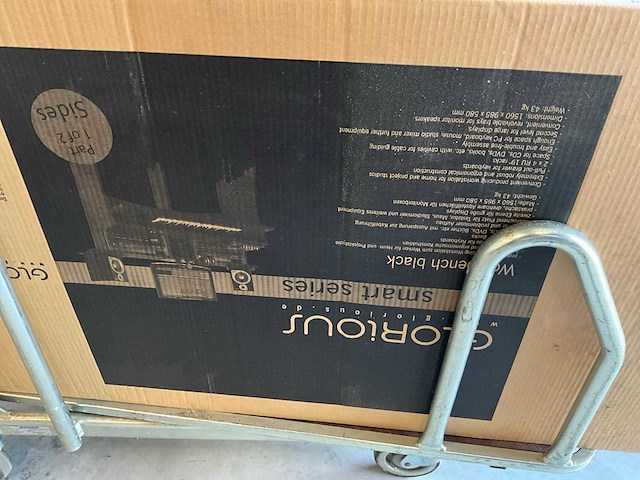 Glorious 223241 wit dj / werktafel - afbeelding 2 van  3