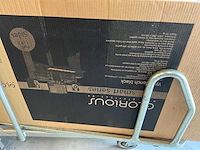 Glorious 223241 zwart dj / werktafel (2x) - afbeelding 2 van  3