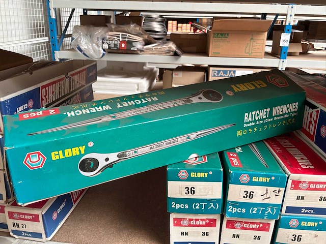 Glory ratchet wrenches grote partij wringsleutels - afbeelding 1 van  7