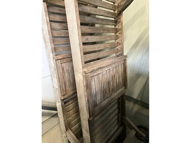 Gloster teakhouten ligbed (2x) - afbeelding 4 van  7