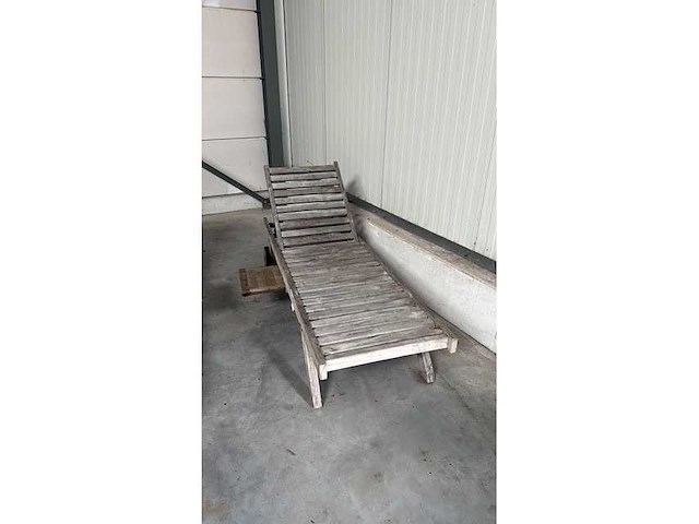 Gloster teakhouten ligbed (2x) - afbeelding 5 van  7