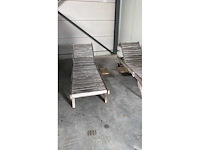 Gloster teakhouten ligbed (2x) - afbeelding 6 van  7