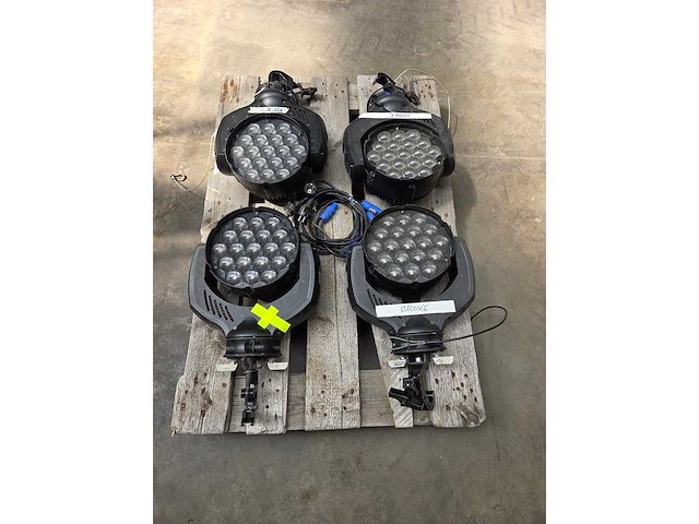 Glp x4 moving head - to repair (10x) - afbeelding 11 van  11