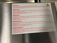 Gmw1125-k magnetrons & ovens / roestvrij staal commerciële magnetron gmw1125-k – 25 l – 1.000 w – 230 v - afbeelding 4 van  6