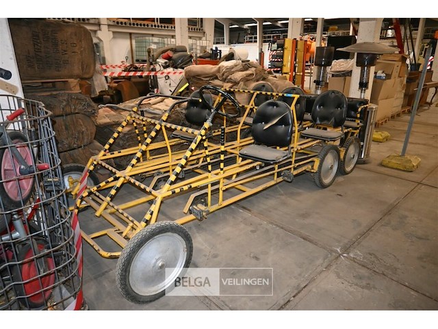 Go-cart voor 8 personen - afbeelding 1 van  6