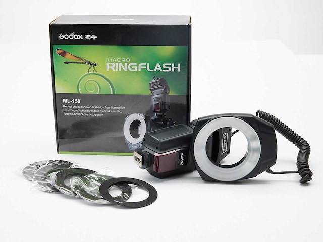 Godox ml-150 macro ringflash - afbeelding 1 van  3