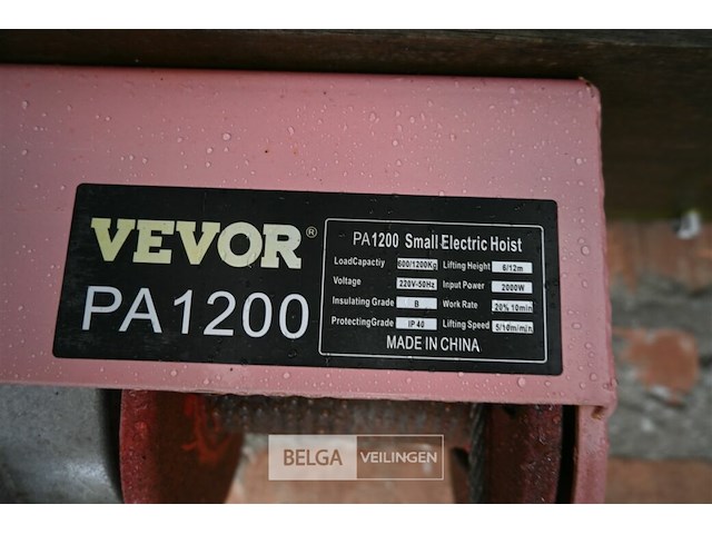 Goederenlift vevor pa 1200 - afbeelding 4 van  5