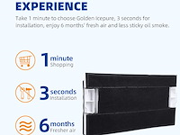 Golden icepure actief koolstoffilter - afbeelding 4 van  4