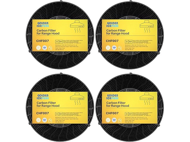 Golden icepure actieve koolstoffilter (4 stuks) - afbeelding 1 van  4