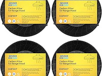 Golden icepure actieve koolstoffilter (4 stuks) - afbeelding 1 van  4