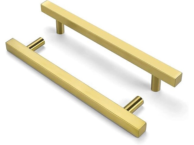 Goldenwarm goudkleurige meubelgrepen (20 stuks) - afbeelding 1 van  4