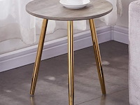 Goldfan bijzettafel woonkamer - afbeelding 1 van  2