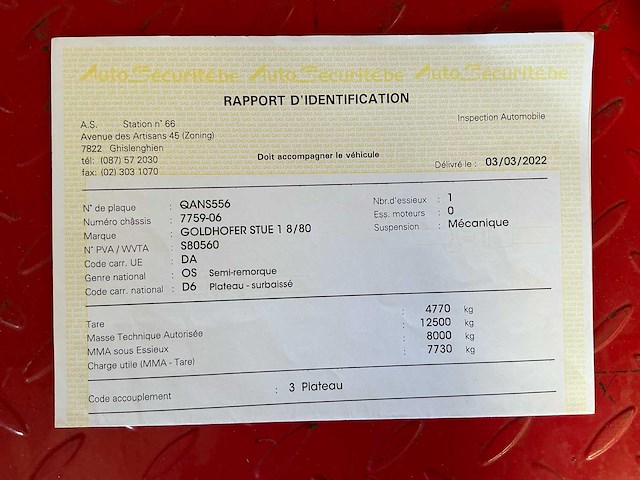 Goldhoffer stue 1 8/80 dieplader - afbeelding 4 van  12