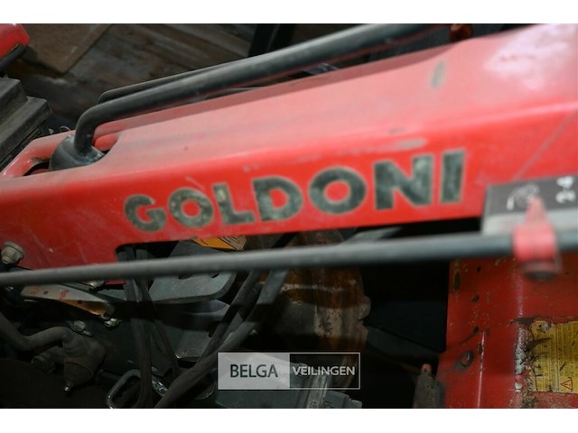 Goldoni motoculteur met frees - afbeelding 9 van  11
