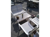 Goldstar - set van 2 stoelen en 1 bank en tafeltje - garden set - afbeelding 1 van  1