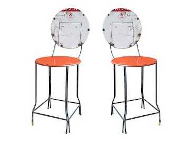 Goldstar - stoeltje - stool (6x) - afbeelding 1 van  2