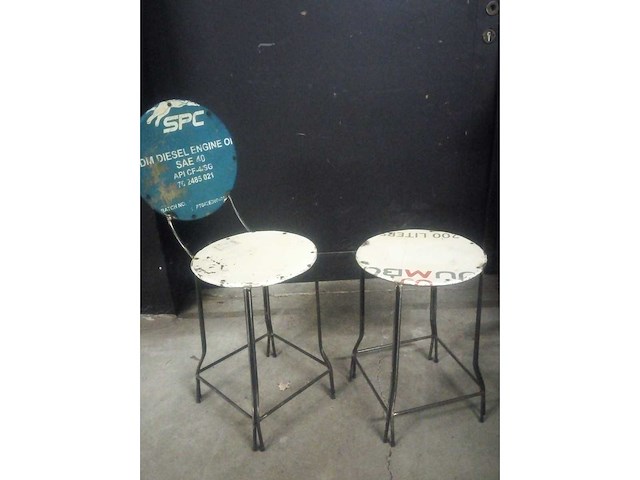Goldstar - stoeltje - stool (6x) - afbeelding 2 van  2