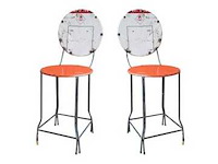 Goldstar - stoeltje / krukje - stools (6x) - afbeelding 1 van  2